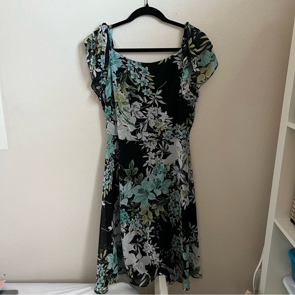 Floral Semi Formal Dress